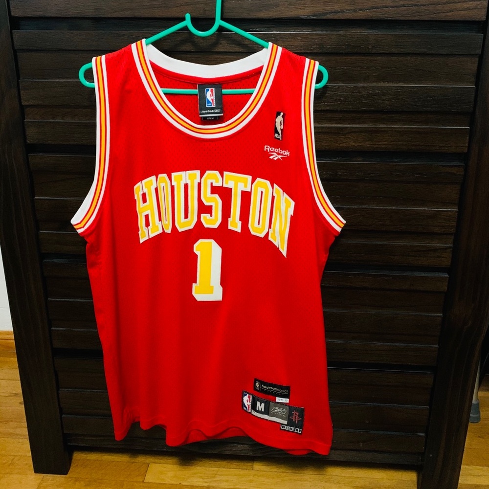 Reebok Houston Rockets Tracy McGrady Jersey Size M